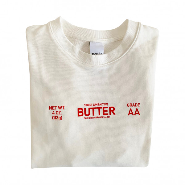 Raglan Sweat - Sweet Butter - off-white