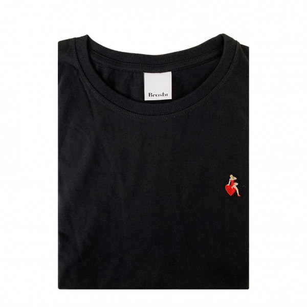 Classic Slim Fit Tee - Burlesque - black