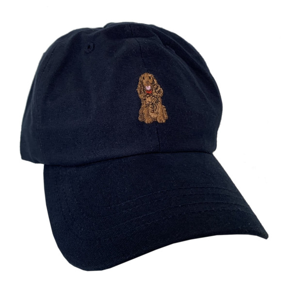 The Spaniel Cap - navy