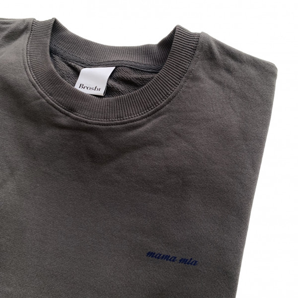 Crew Sweat - Mama Mia - dark grey