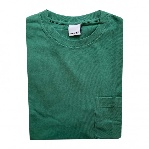 Loose Fit Pocket Tee - forrest green